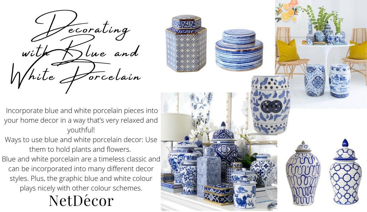 Look Book - Decorating with Blue and White
