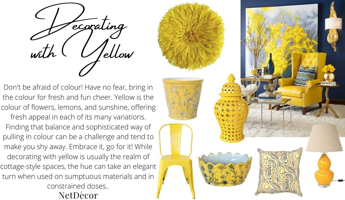 Look Book - Decorating with Yellow