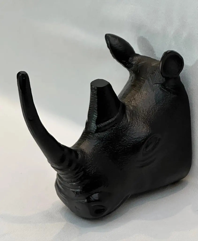 Rhino Matte Black Hook - NetDécor