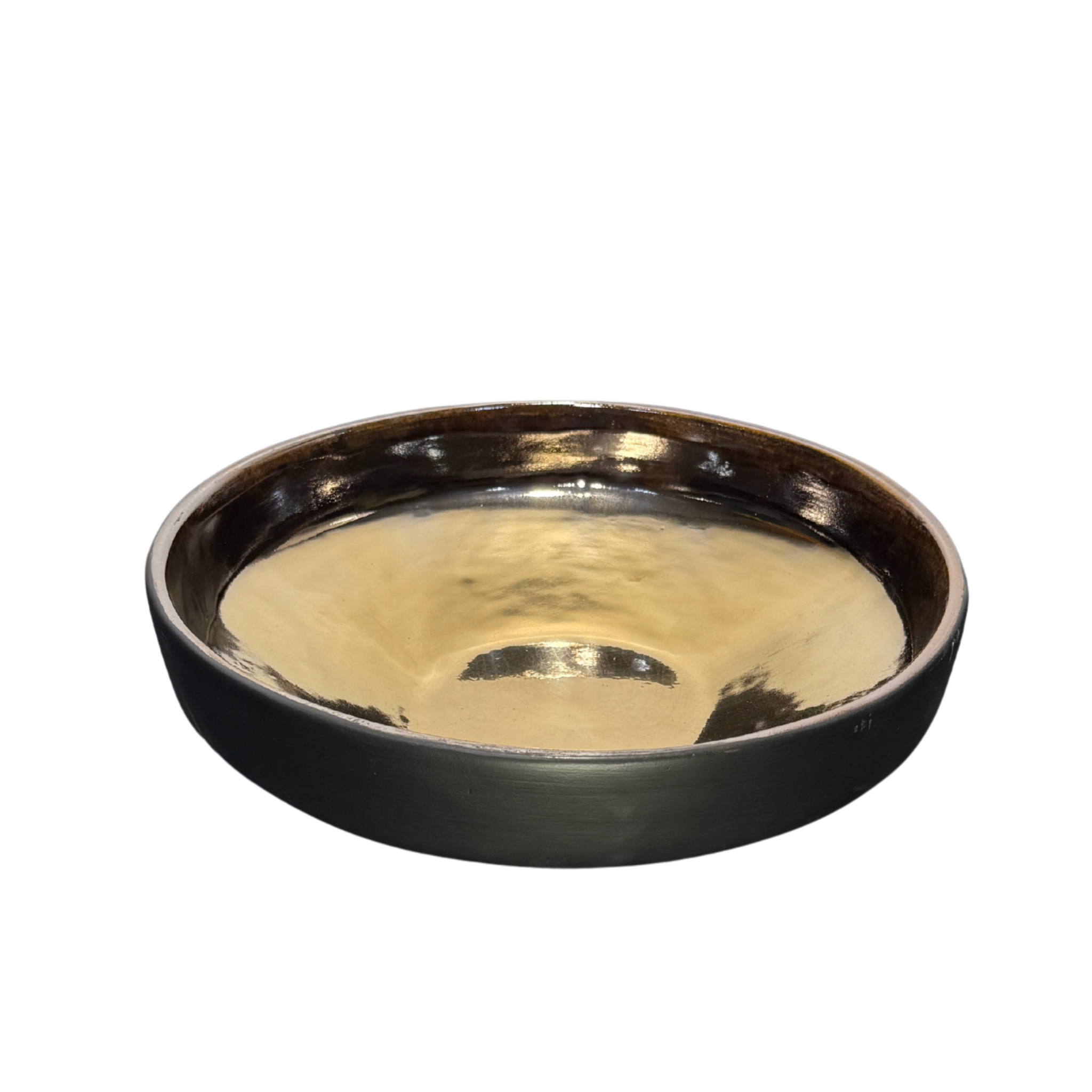 Axis Black Gold Glaze Bowl