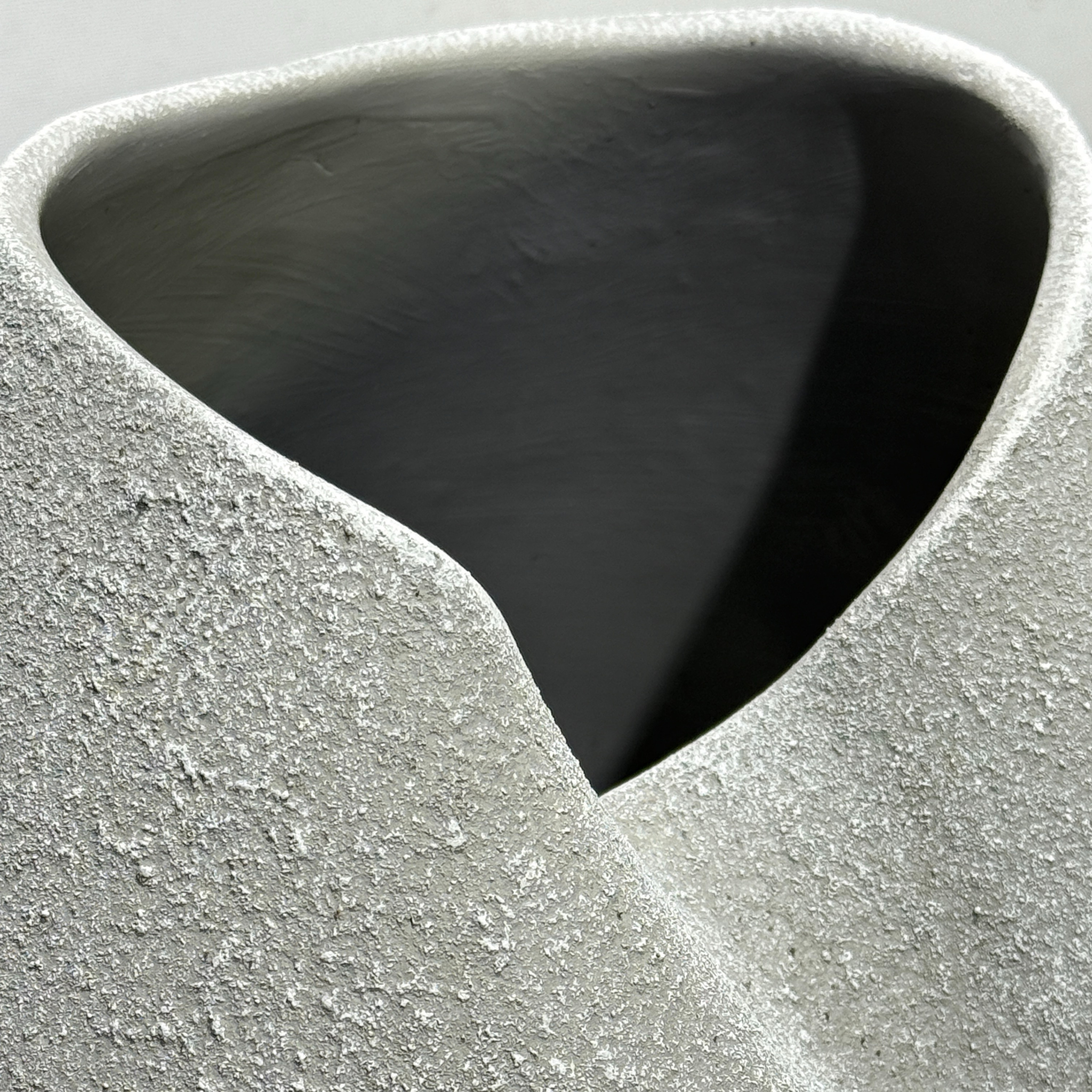 Dented Boucle Cement Large