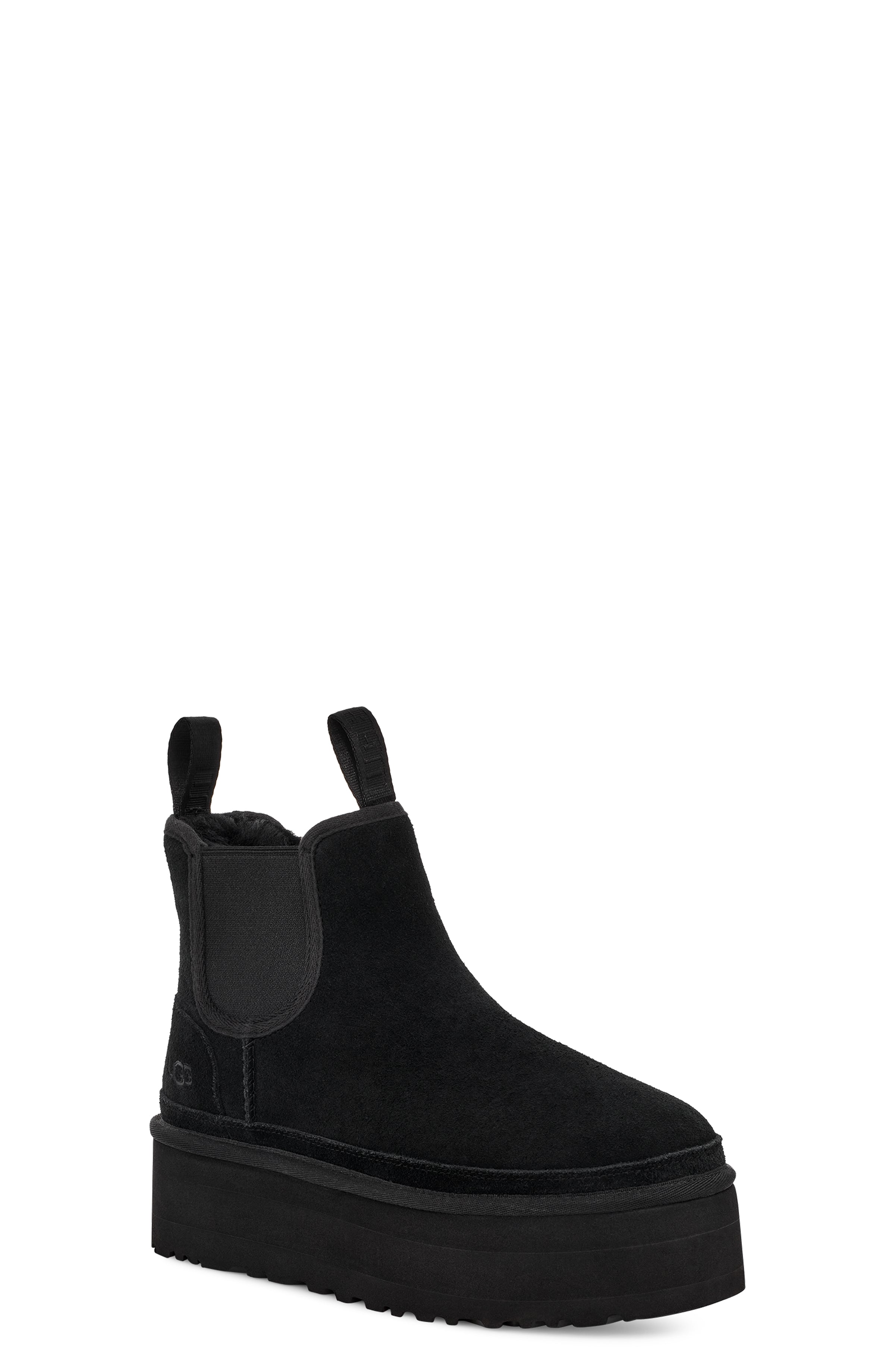 UGG Neumel Platform Chelsea Black