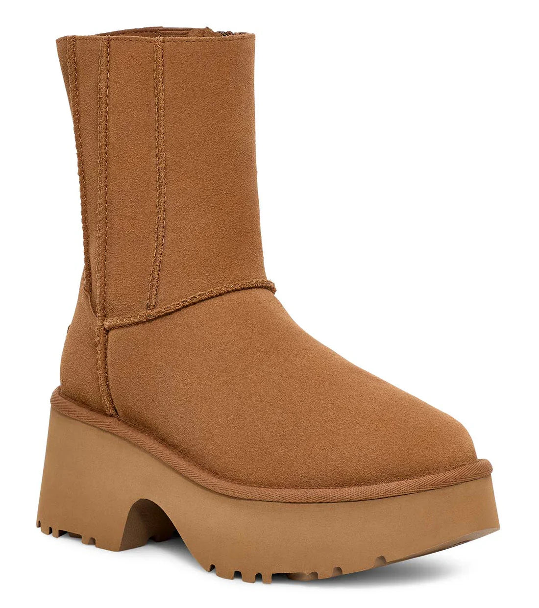 UGG CLASSIC TWIN SEAM NEW HEIGHTS - Chestnut
