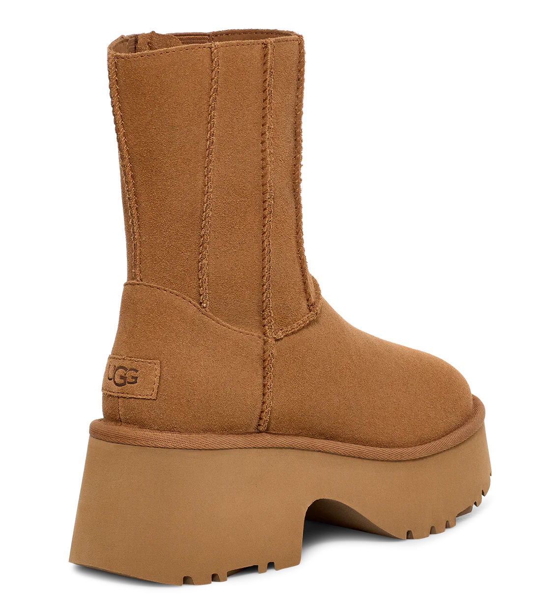 UGG CLASSIC TWIN SEAM NEW HEIGHTS - Chestnut