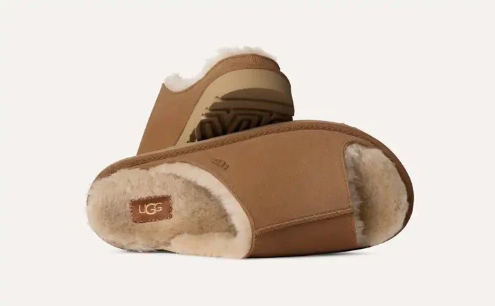 UGG WOMAN'S GREENPORT SLIDE - Chestnut