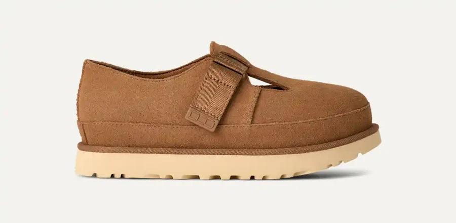 UGG WOMAN'S GOLDENSTAR MARY JANE - Chestnut