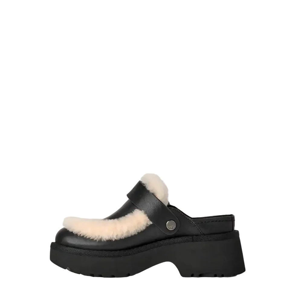 Women's Esmee Leather Clog - Black