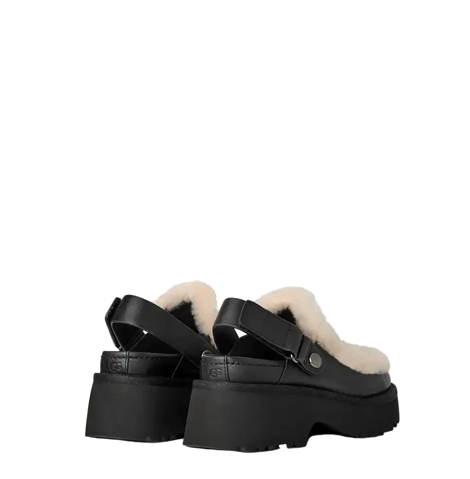 Women's Esmee Leather Clog - Black