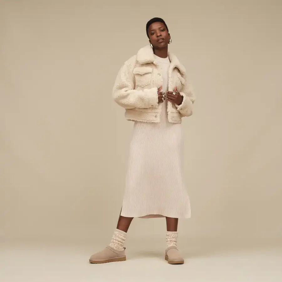 UGG CLASSIC MICRO - Sand