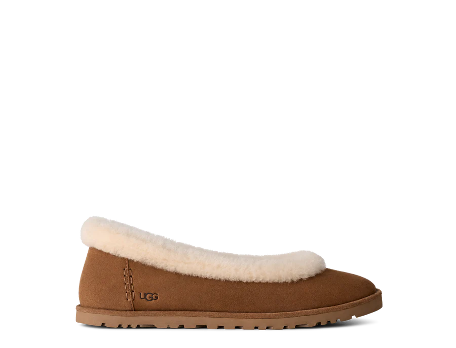 Zora Ballet Flat - Chestnut