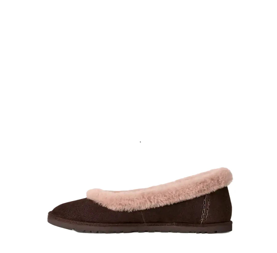 Zora Ballet Flat - Dusted Cocoa