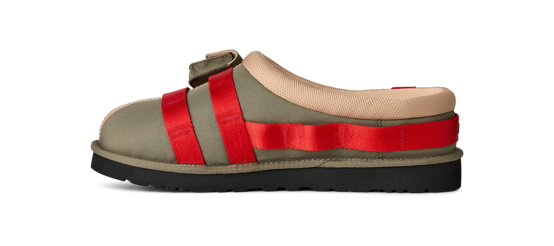 UGG Womens Tasman Wildwood - Burnt Olive/Red Paper