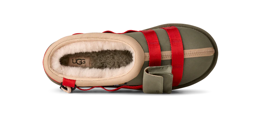 UGG Mens Tasman Wildwood - Burnt Olive/Red Paper