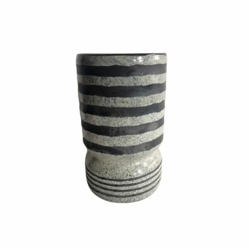 Zebra Stripe Vase