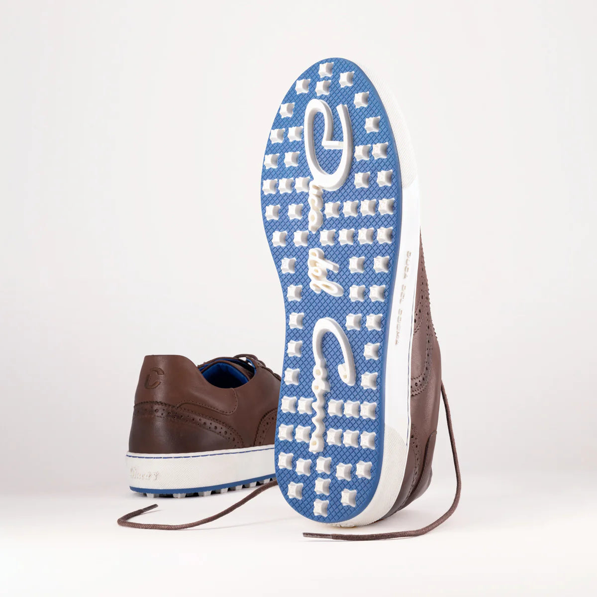 Men's Regent - Cognac & White