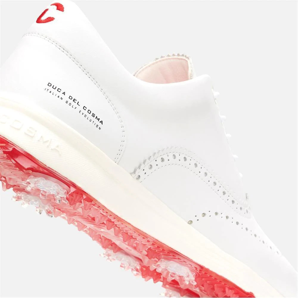 Men's Bernardo - White Pro Spike Golf Shoe