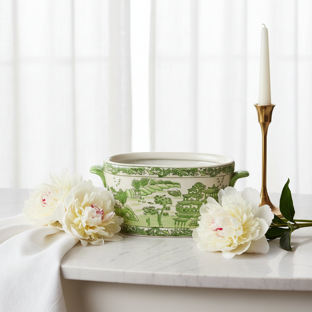 GREEN MEDIUM FOOT BATH