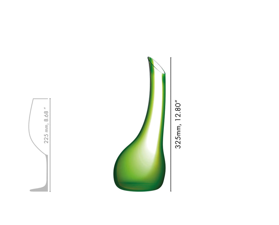 Riedel Cornetto Confetti Green Decanter