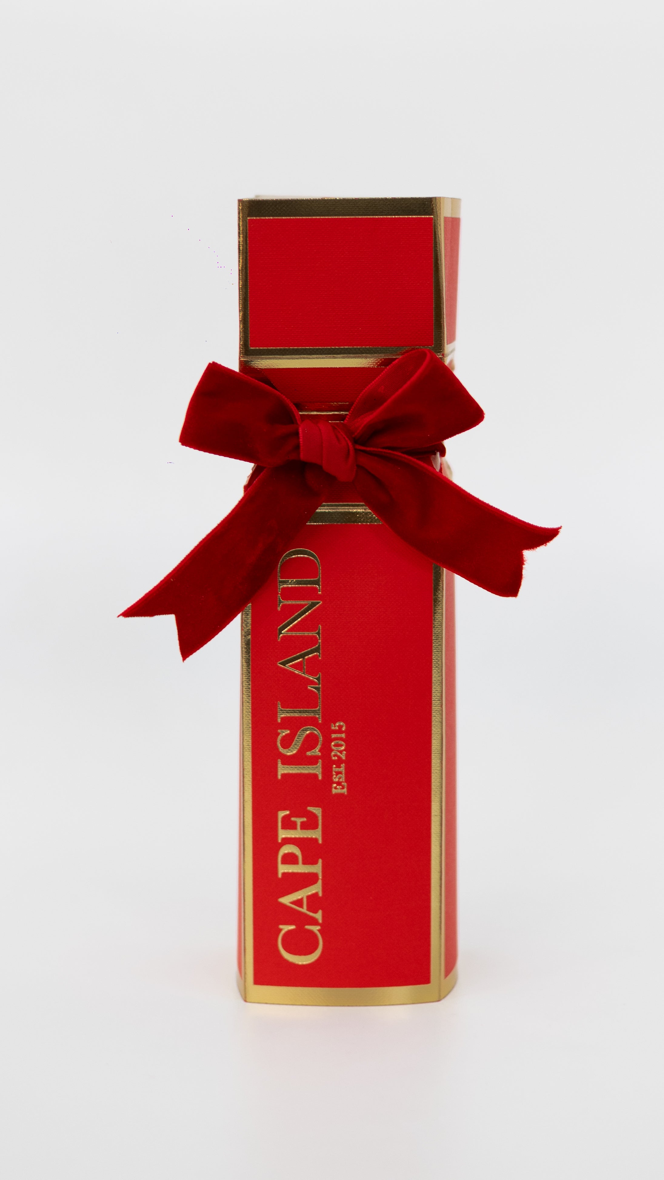 Red Cracker with mini candle - 100ml Set of 4