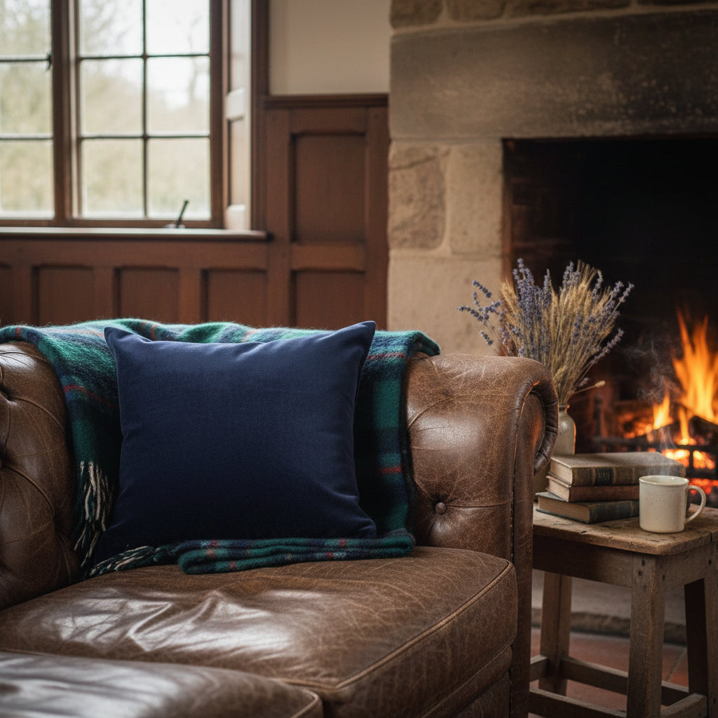 ROYAL DEEP NAVY SCATTER CUSHION
