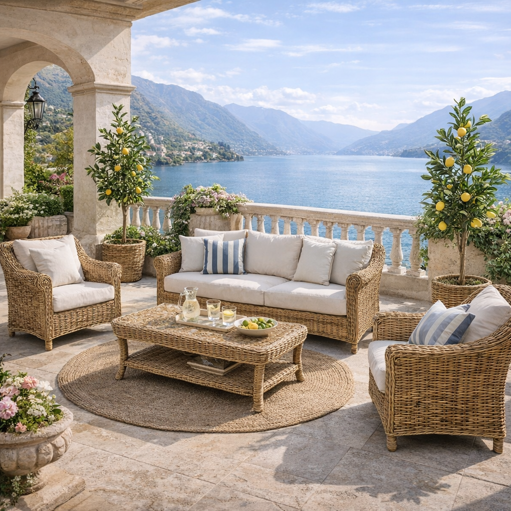 Outdoor PVC Coffee Table