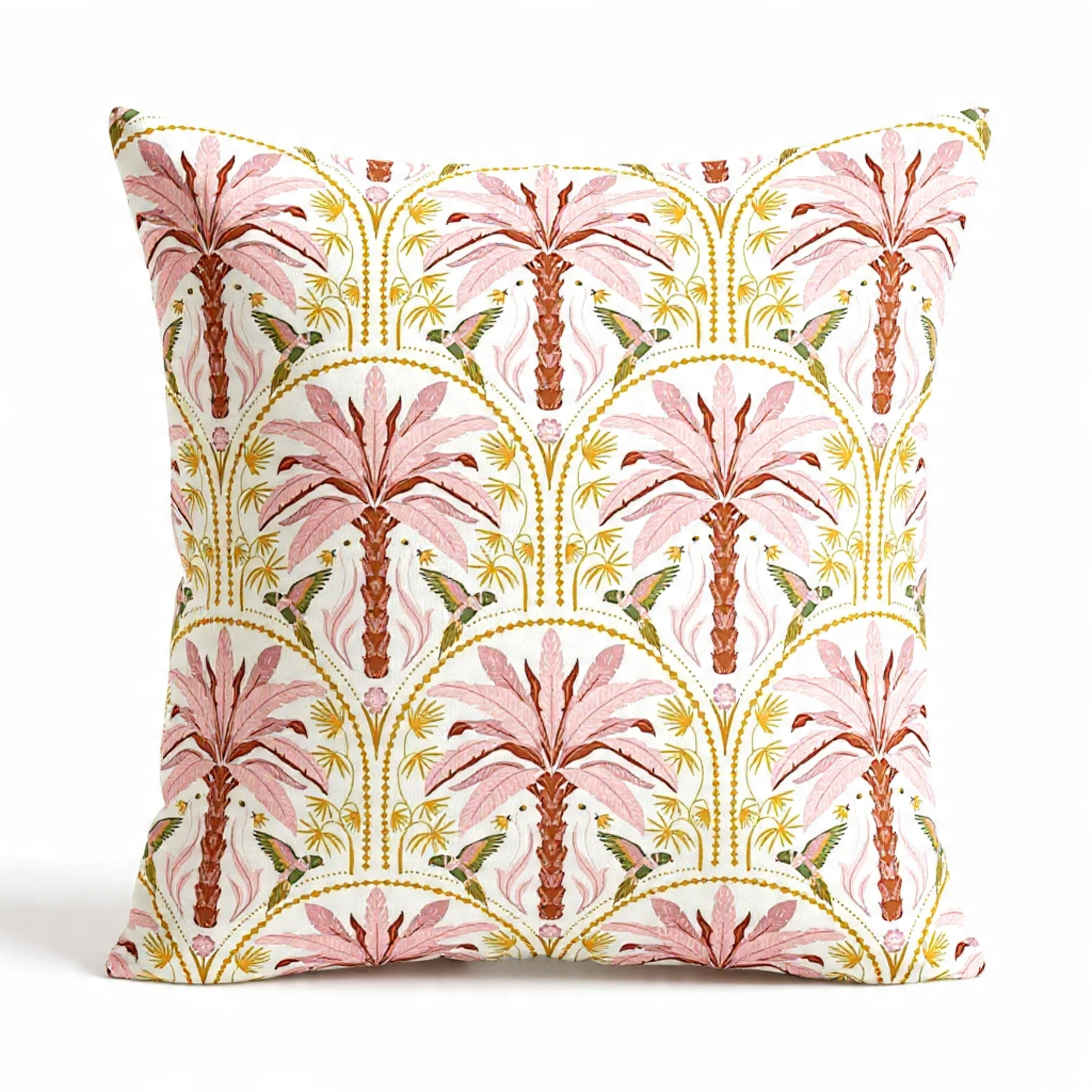 BLUSH PALM SCATTER CUSHION