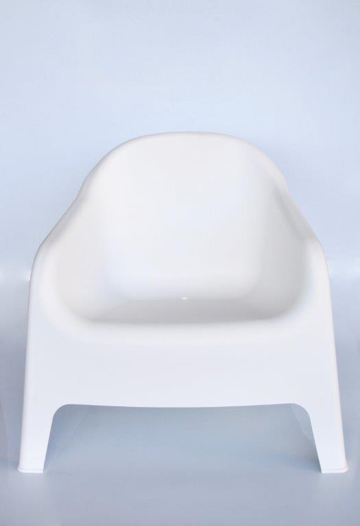 White Plastic Tub Chair