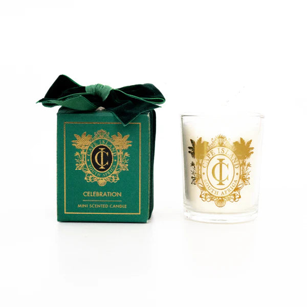 Cape Island Celebration Mini candle - Green