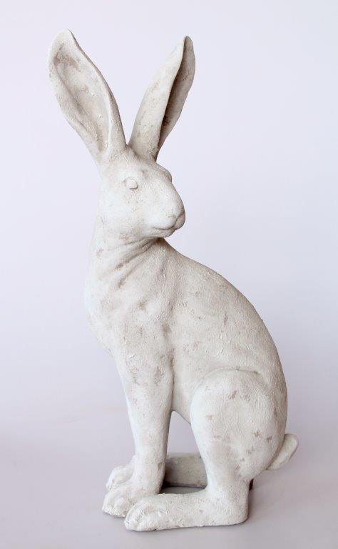 Extra Large Sitting Rabbit Looking Sideways