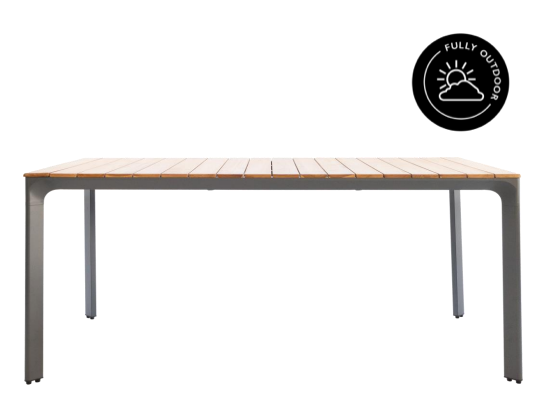 Etosha Outdoor 8 Seater Table in Nightfall