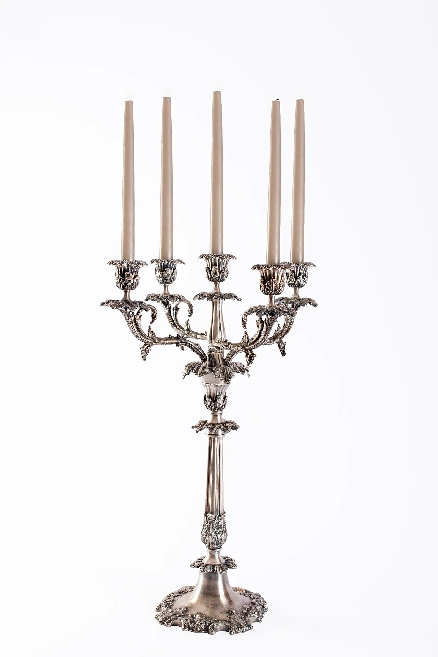 CANDELABRA PARIS XL - SILVER