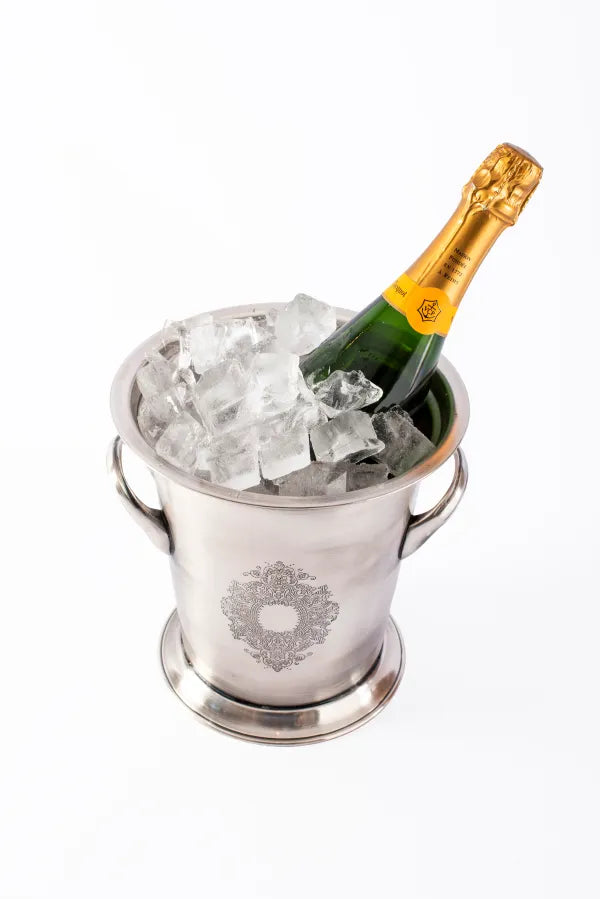 WINE COOLER ROME ANTIQUE PEWTER