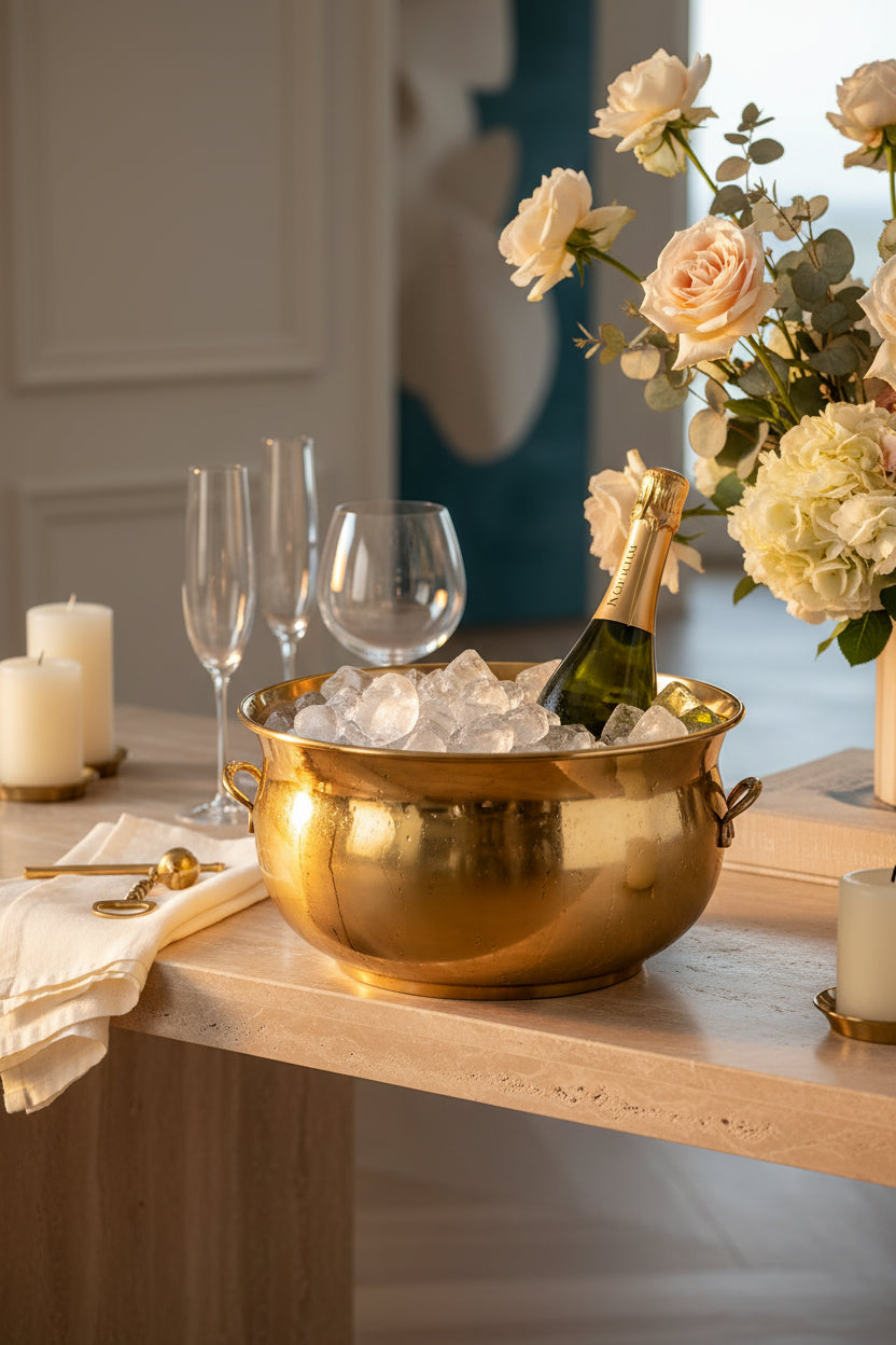 TUB OVAL XL ANTIQUE BRASS