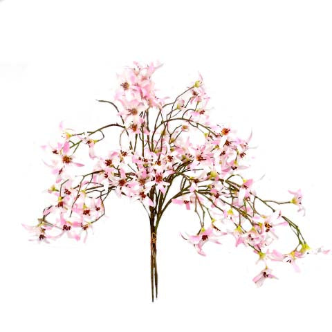 61cm Faux Pink Stars