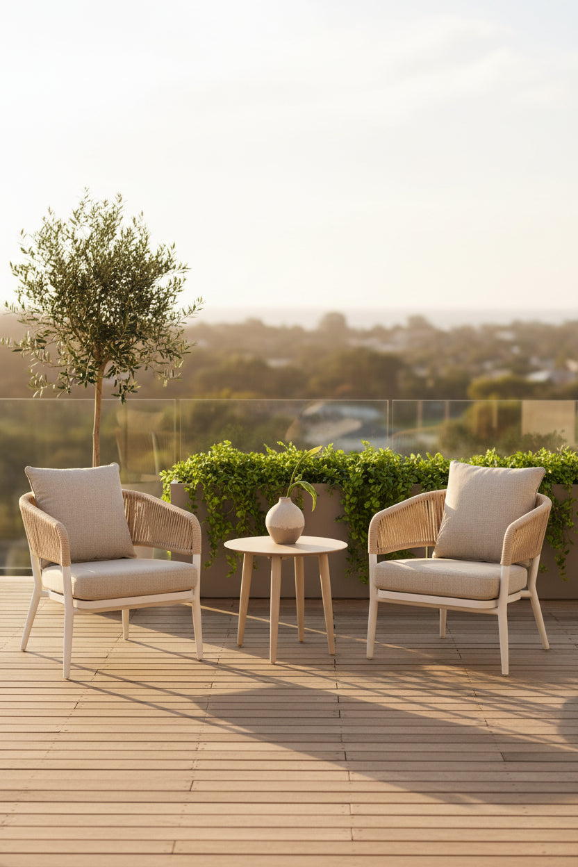 Annabelle Balcony Set - Stone