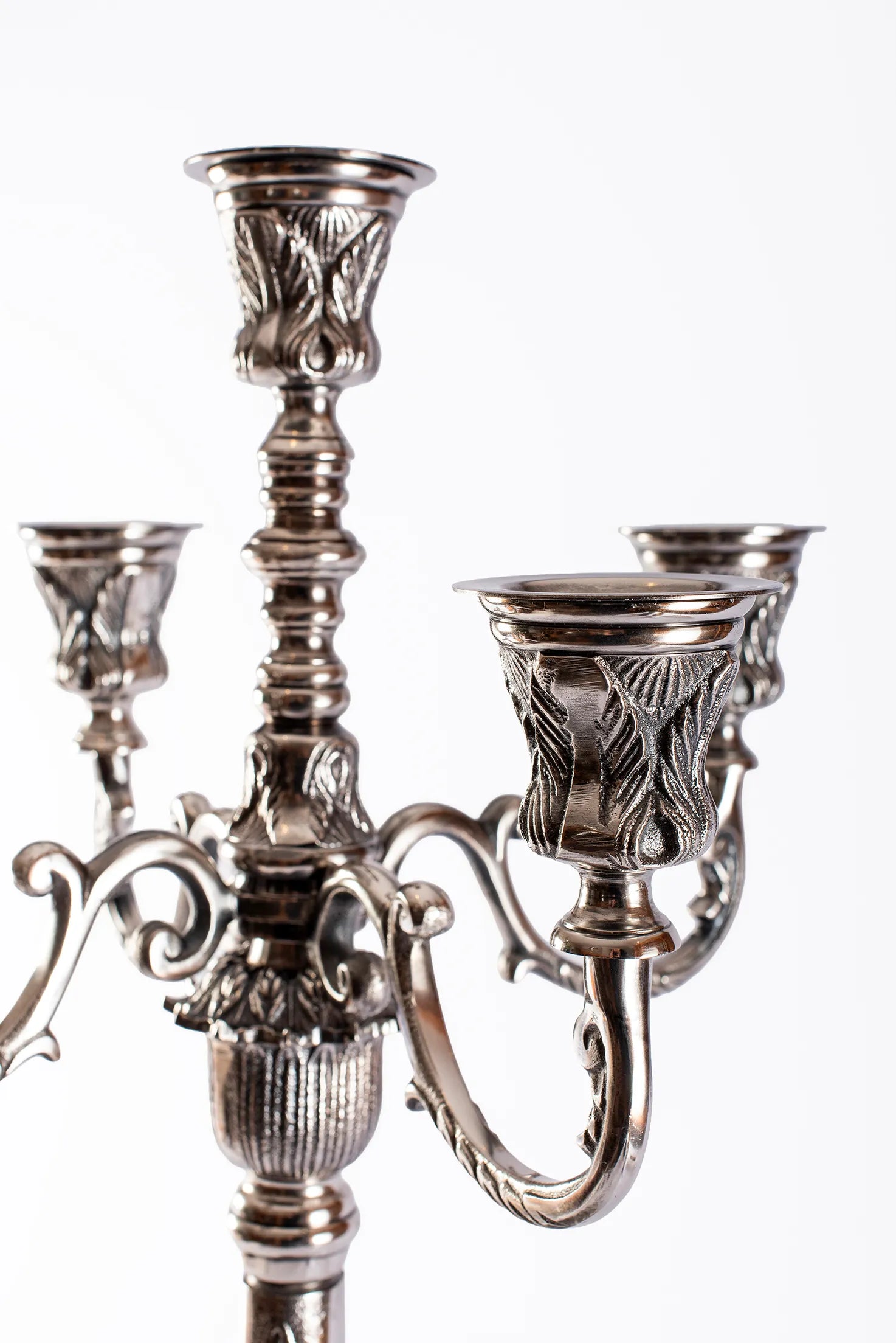 CANDELABRA ITALIAN PEWTER XL