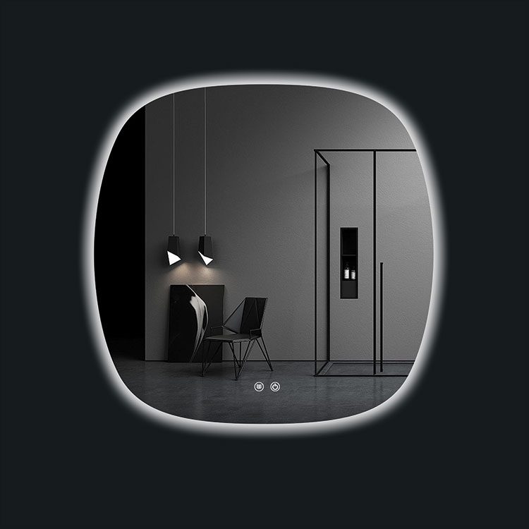 LED Square Mirror