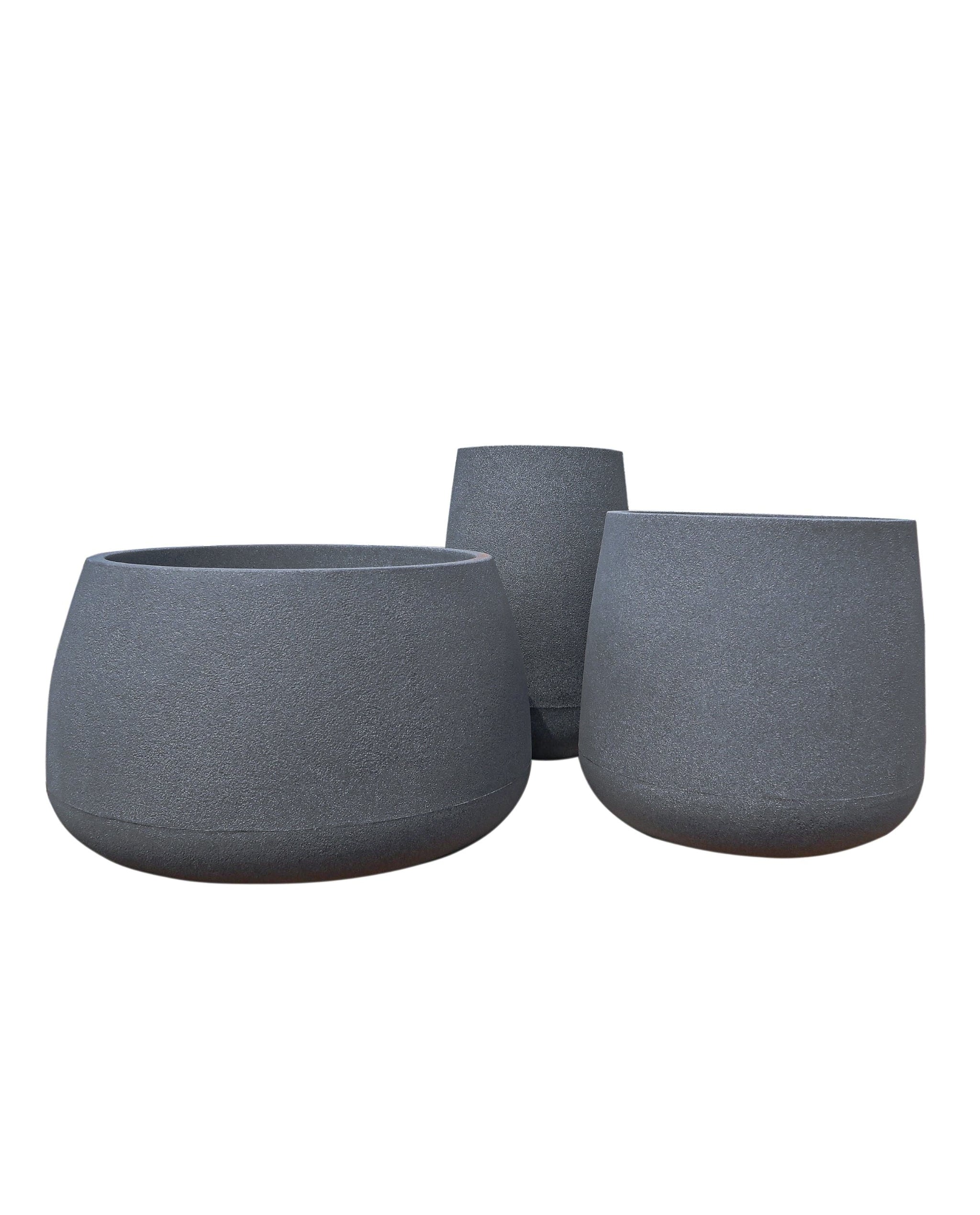 Bios Set of 3 Outdoor Planters