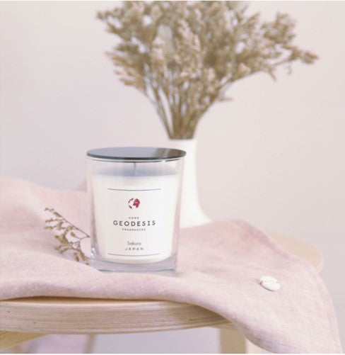 Geodesis Scented Candle 180g - Clear Glass