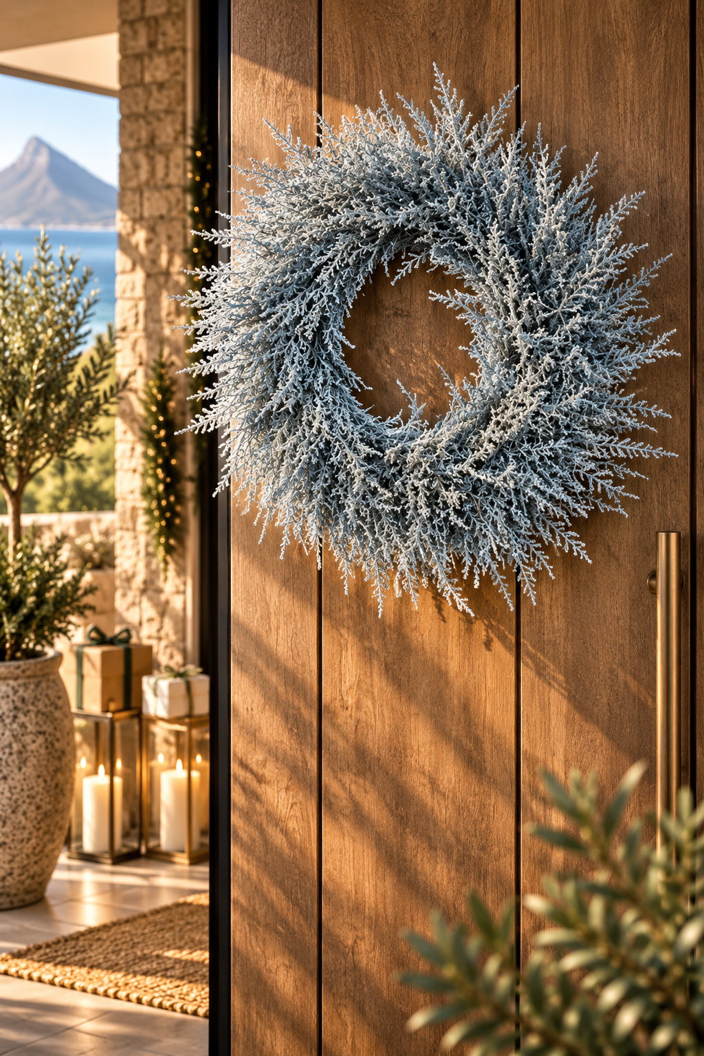 Slangbos Wreath – Grey