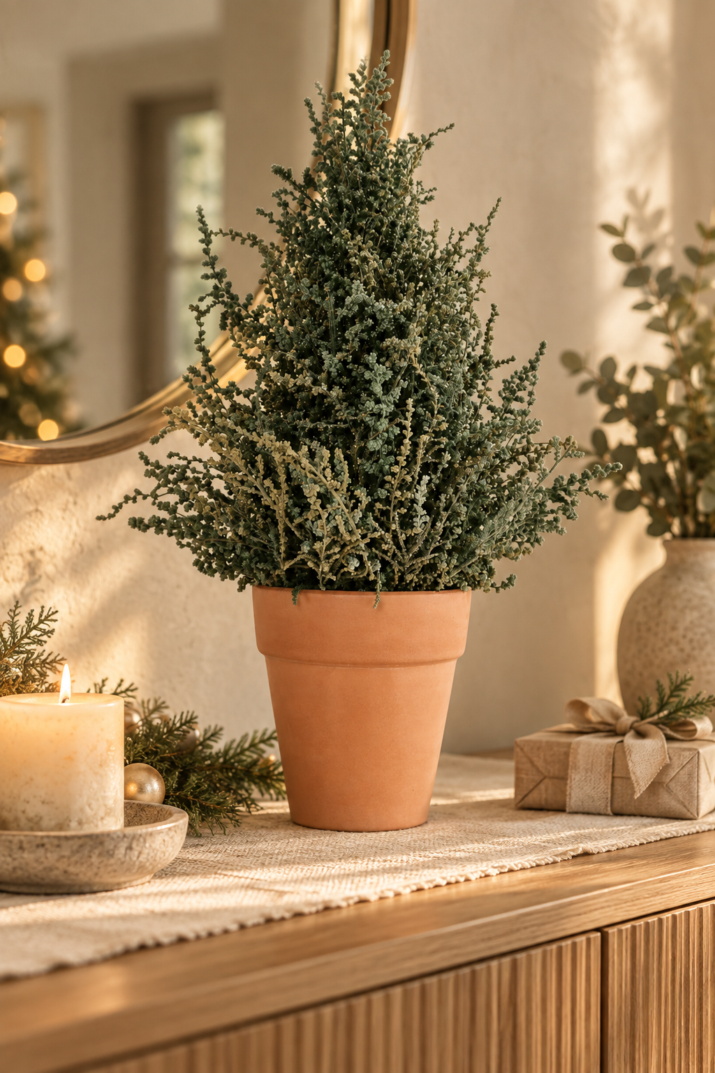 500mm green Slangbos Christmas tree