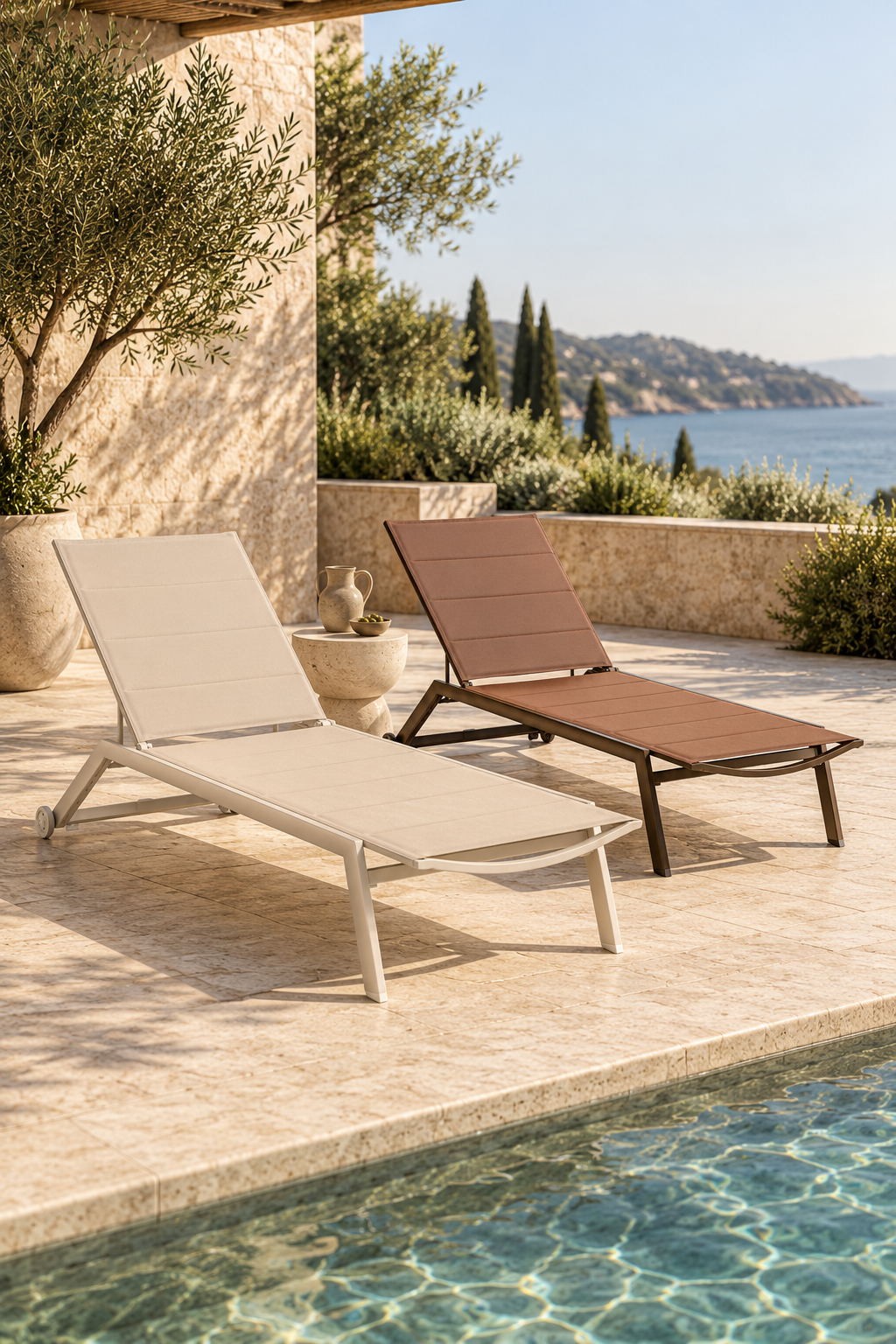BARBADOS PADDED LOUNGER