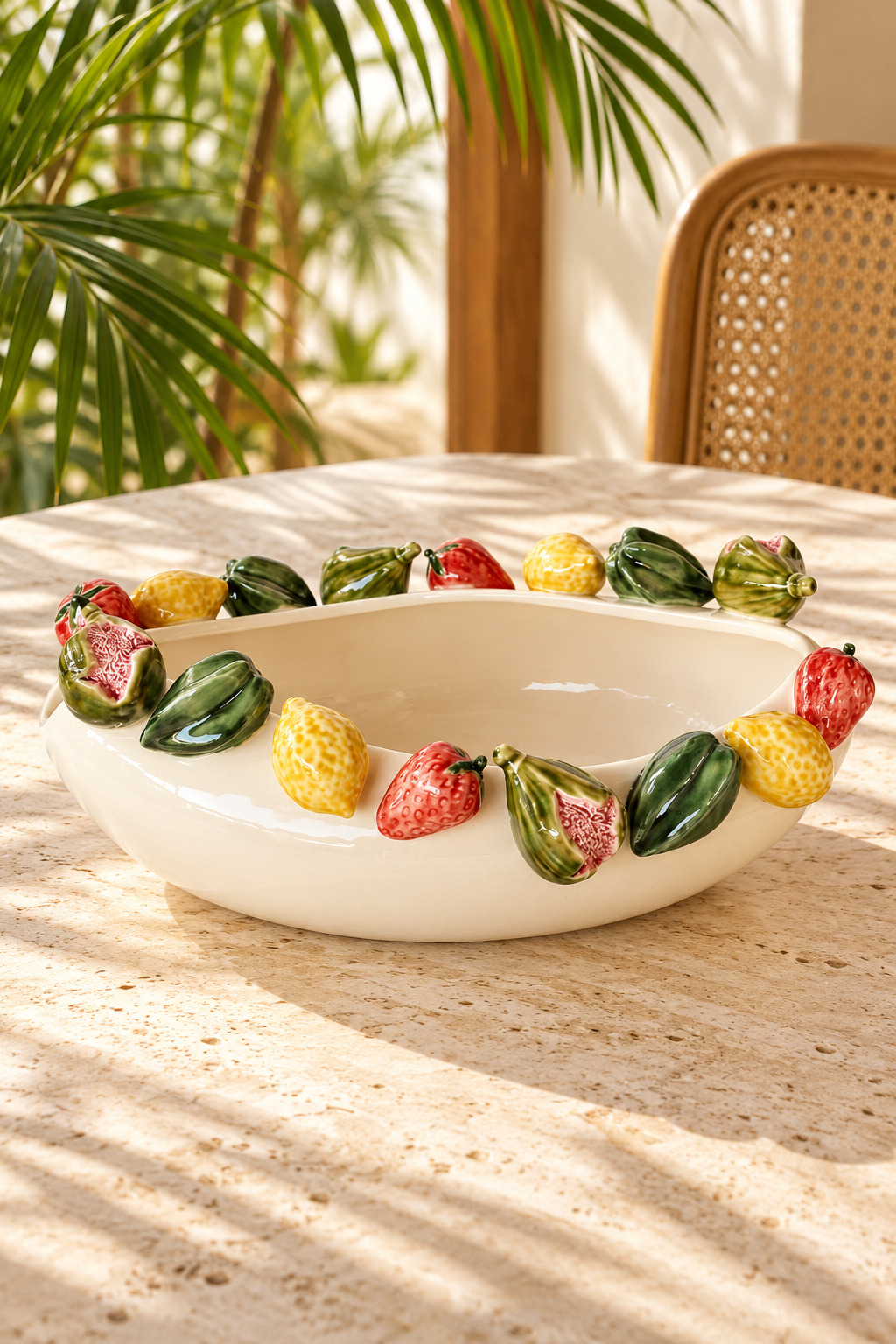 Multi-Colour Oblong Veggie Bowl