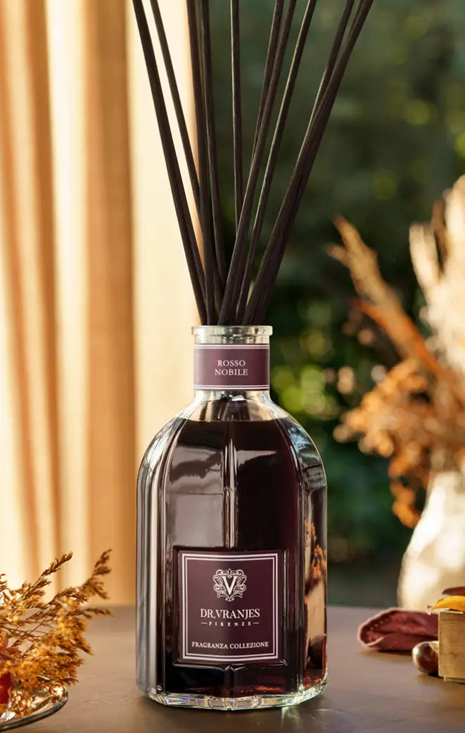 【新品】DR.VRANJES 500ml ROSSO NOBILE 500ml Rosso Nobile Dr Vranjes Stick Diffuser