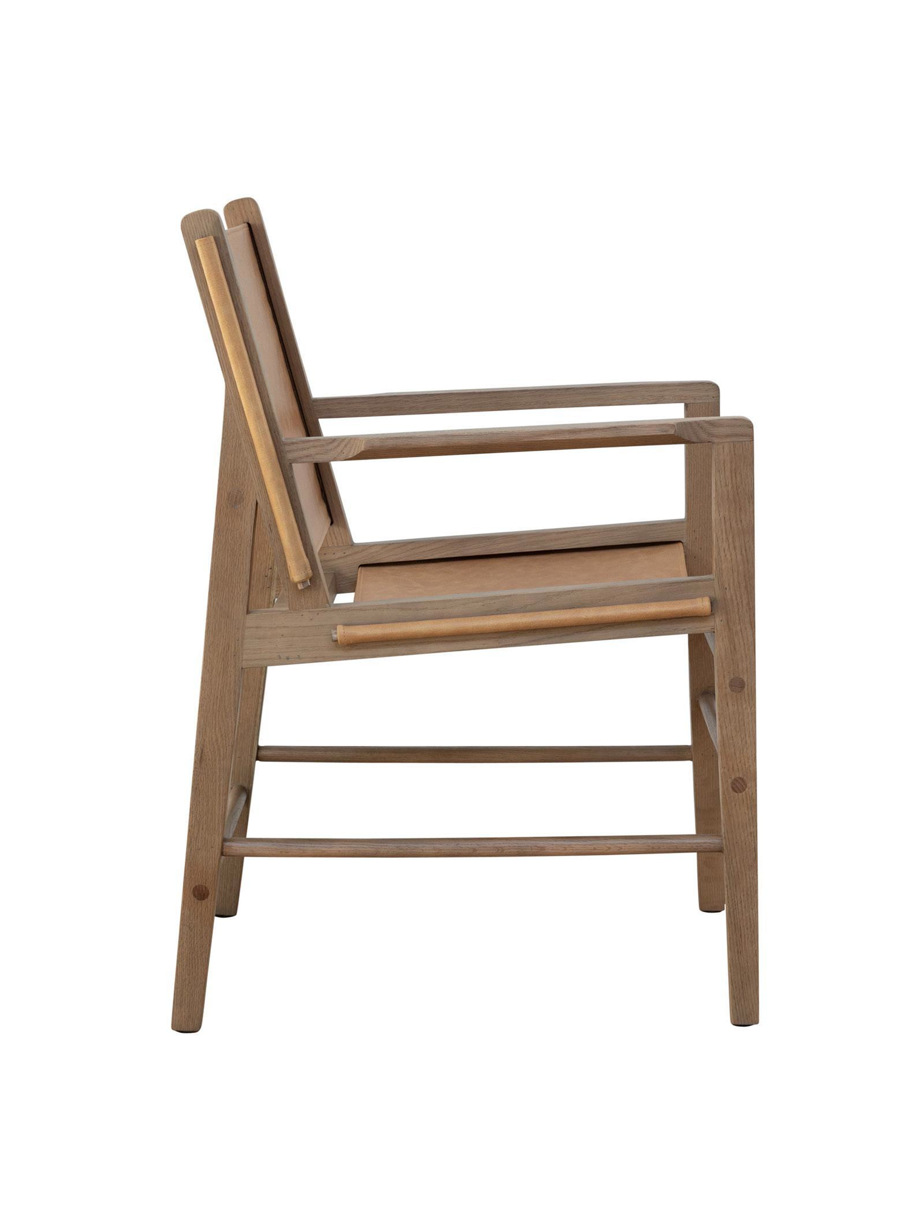 Commodore Leather Occasional Chair Dune