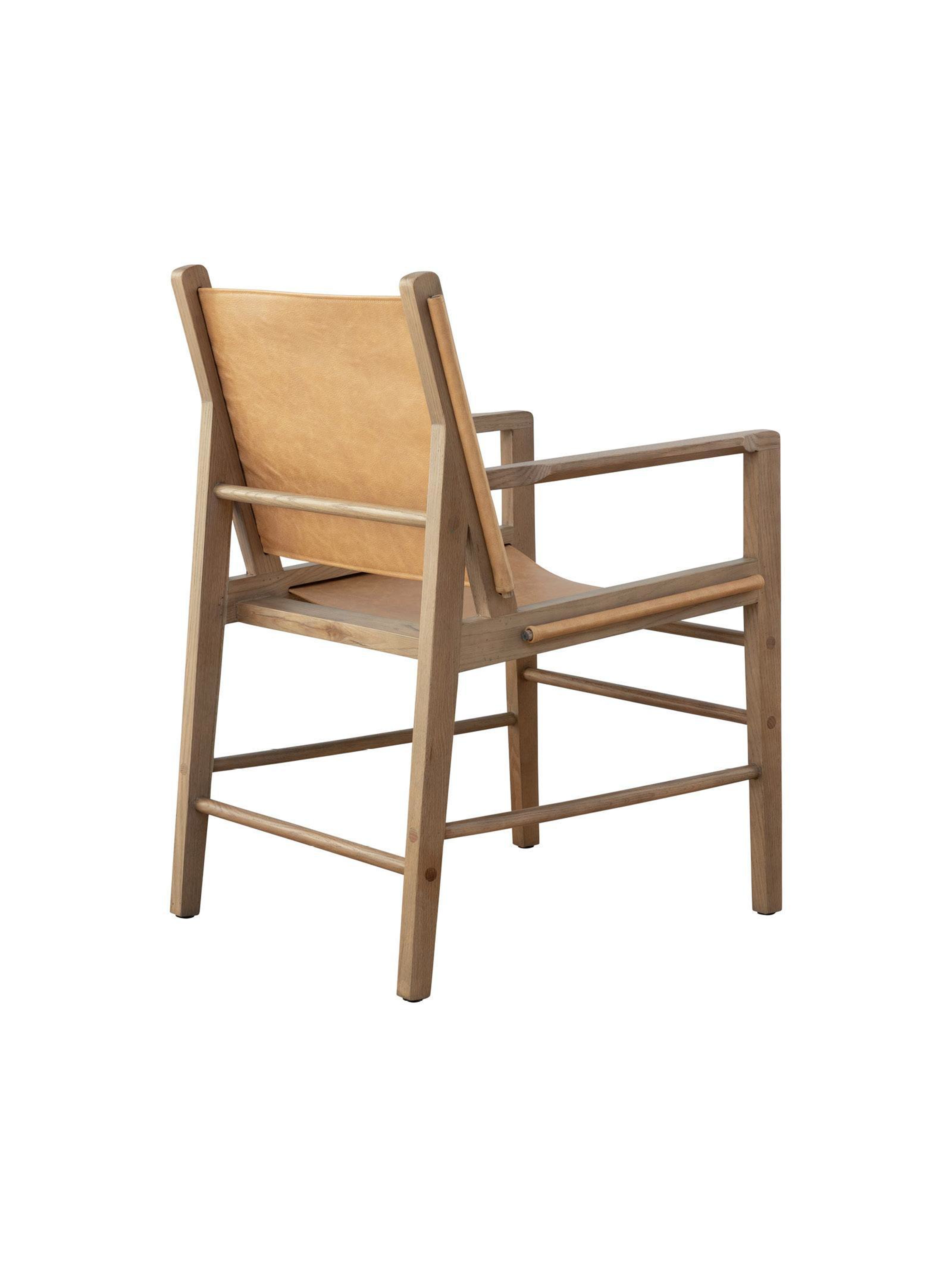 Commodore Leather Occasional Chair Dune