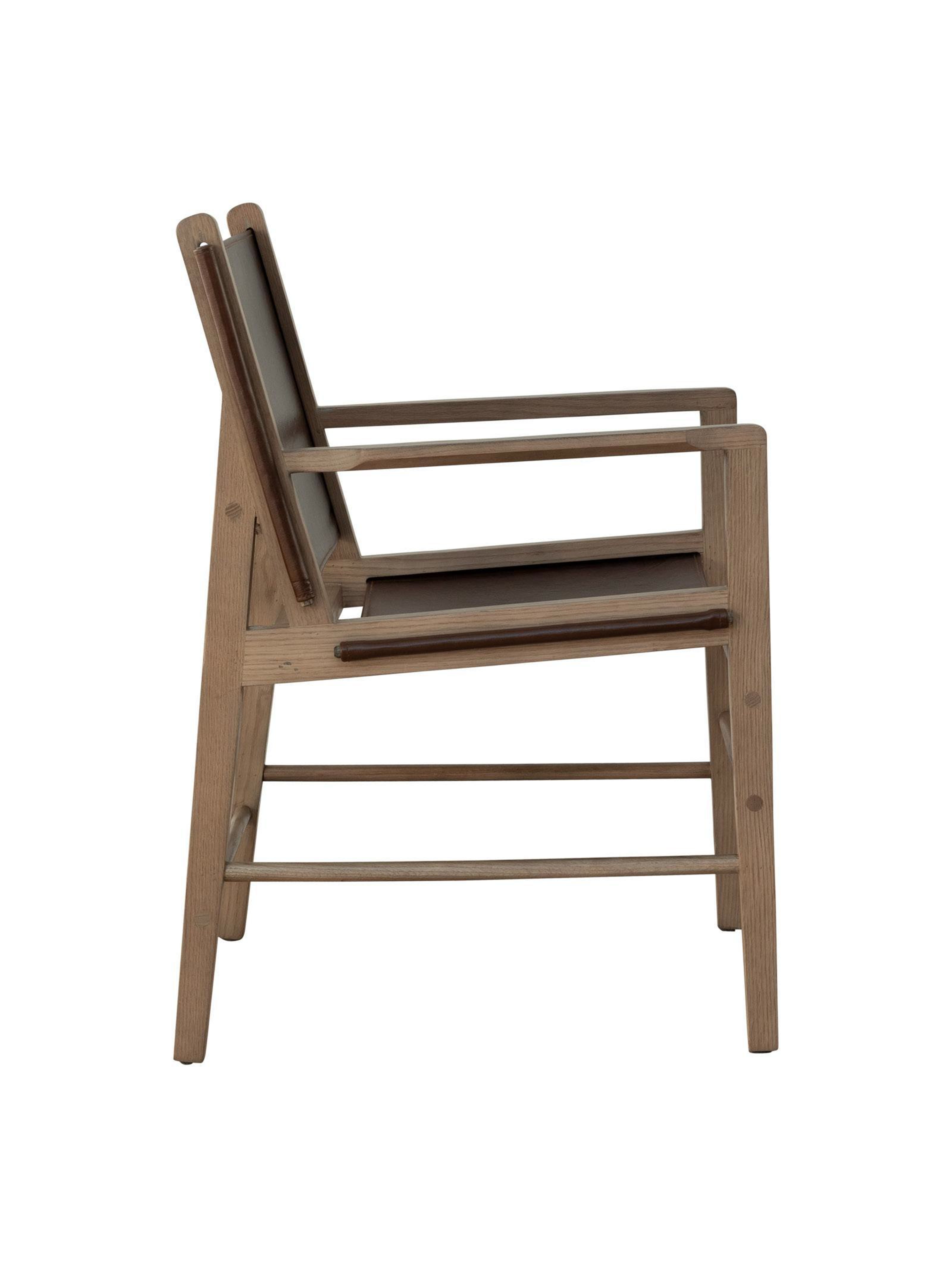 Commodore Leather Occasional Chair Tan