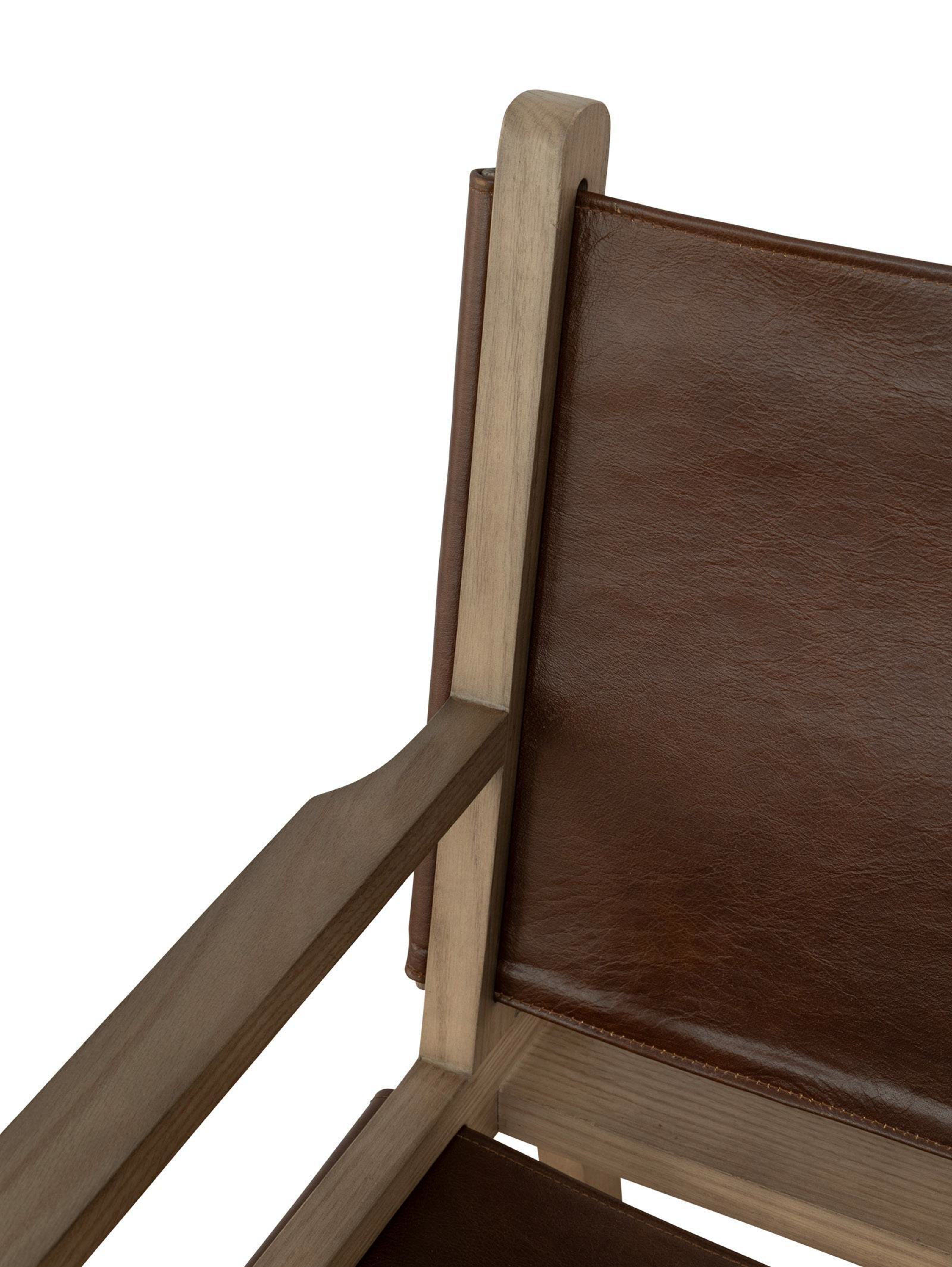 Commodore Leather Occasional Chair Tan