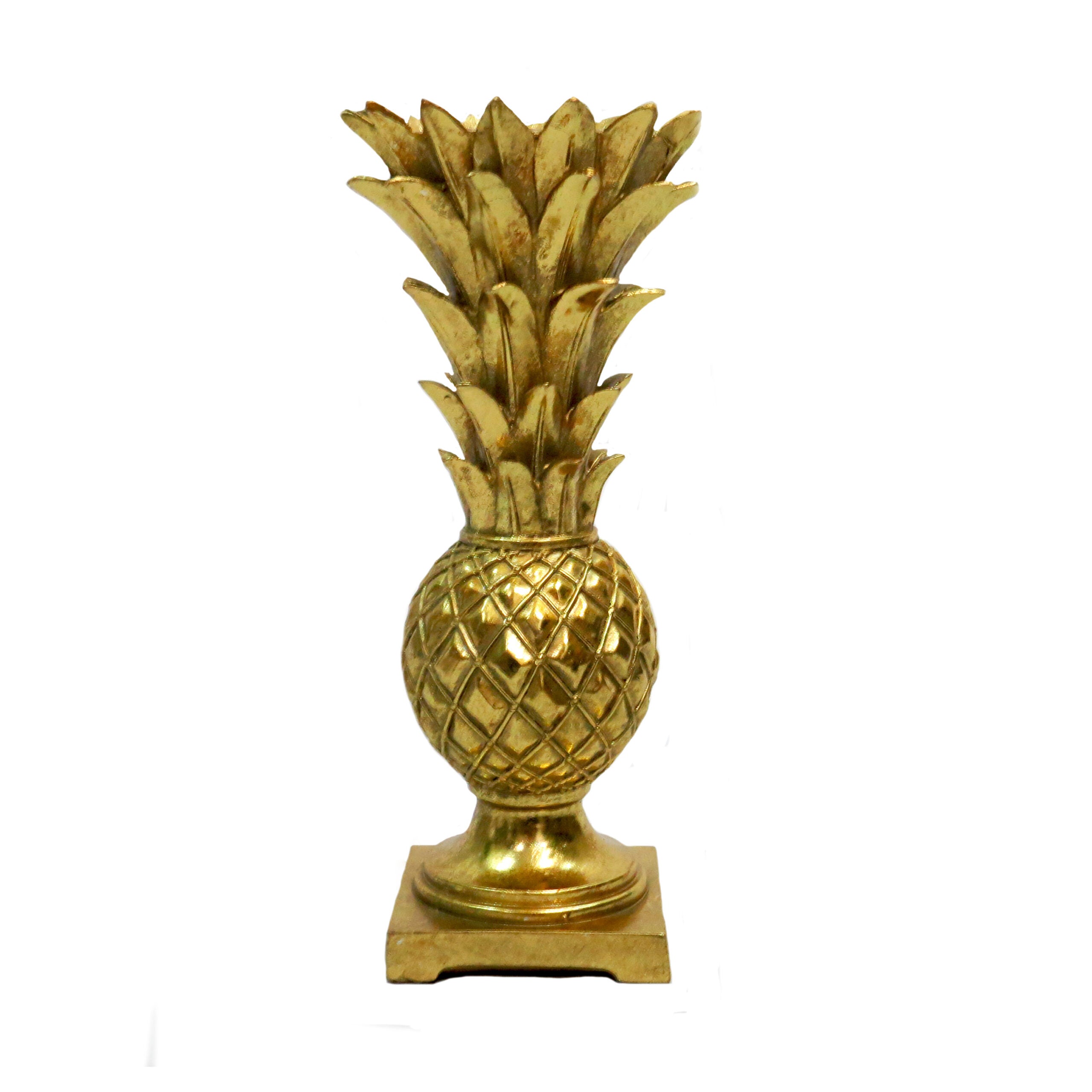 Gold Pineapple Candleholder
