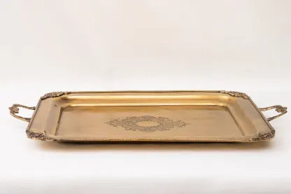TRAY PALACE A/BRASS
